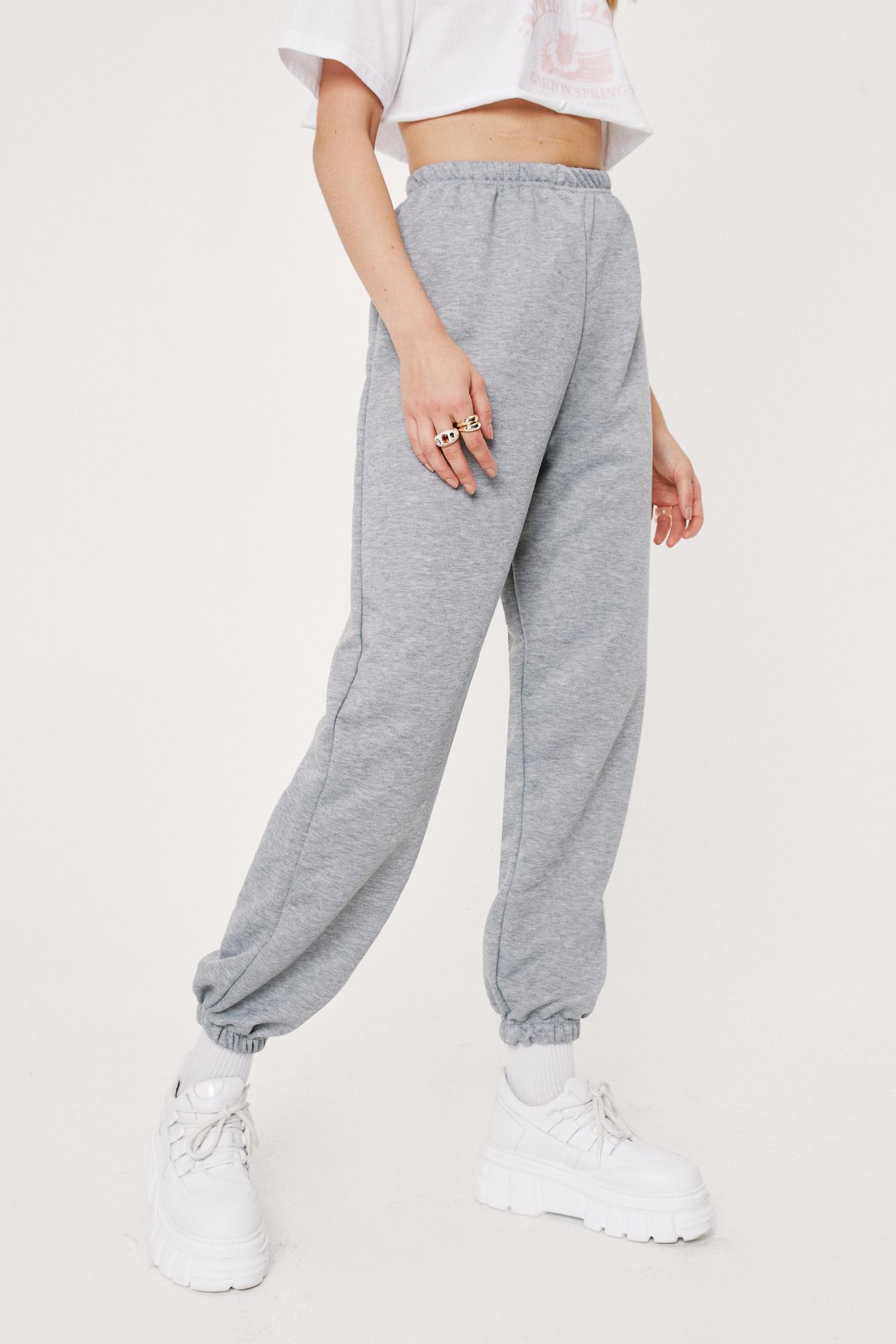 high waisted tracksuit bottoms